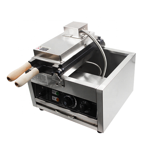 New Stainless Steel Snack Food Waffle Maker Machine