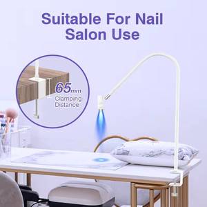 Professional 6W 395nm UV LED Lamp with Foot Pedal - Adjustable Focus for Eyelash <b>Extensions</b> & Gel Polish - Product Image 2