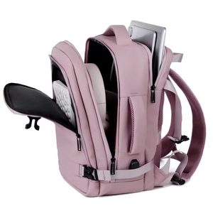 Mochila de <span class=keywords><strong>Viaje</strong></span> Multifuncional, Impermeable, para Computadora, de Lujo, Personalizada, para Hombre y Mujer, para Cabina de Ryanair, <span class=keywords><strong>40x25x20</strong></span>, para Laptop - Product Image 3