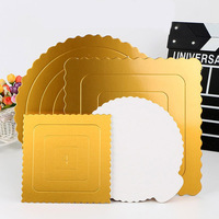 Outils de cuisson de gâteaux en papier personnalisé Recyclable, tampon rond étanche à l'huile, Bases de gâteaux blancs, tambours, planche à gâteaux
