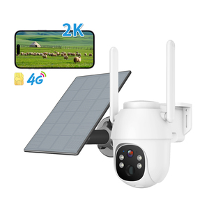 <span class=keywords><strong>Camera</strong></span> an ninh năng lượng mặt trời trắng di động ngoài trời 4G LTE với độ phân giải 2K 110 ° <span class=keywords><strong>Camera</strong></span> săn mạng <span class=keywords><strong>IP</strong></span> xem trực tiếp không cần wifi - Product Image 1