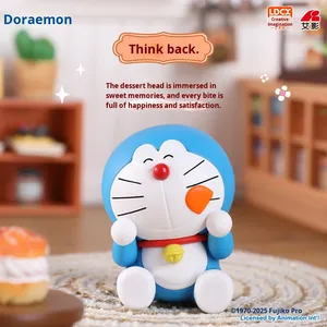 Lingdong Chuangxiang <span class=keywords><strong>Doraemon</strong></span> Caja Sorpresa con Muñeco de ABS, Decoración Deliciosa, Serie de Periféricos, Regalo de Cumpleaños para Niños - Product Image 4
