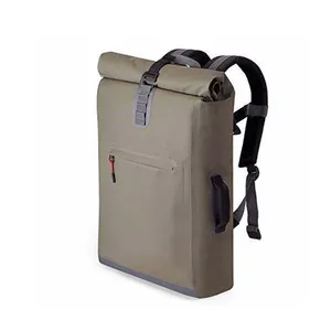 Рюкзак для спорта на открытом воздухе, 500D, ПВХ, 100%, водонепроницаемая, для походов, путешествий, мягкая сумка для ноутбука с прослойкой