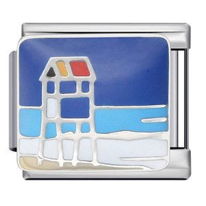 Ciondoli Modulari Italiani Smaltati Paesaggio Marino Balena Delfino Marinaio Alba Spiaggia 9mm per Bracciale <span class=keywords><strong>Nomination</strong></span> - Product Image 3