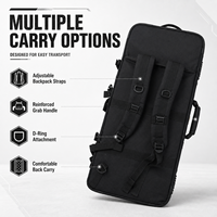 Étui de transport tactique pour arc composé OEM en gros, en nylon 1000D imperméable et rembourré, avec poches zippées pour la chasse et les activités de plein air
