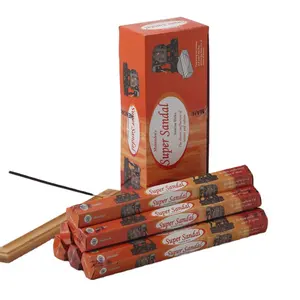 Natural mahendra Combo Incense Sticks scented - Pack of 6 Essences Export quality bamboo incense stick made in India