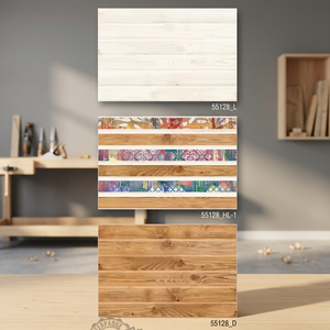 Azulejos de Cerámica Modernos con Acabado Brillante, Diseño Lineal Negro con Detalles en Blanco, 300x450mm, para Baños, Pasillos e Interiores - Product Image 1