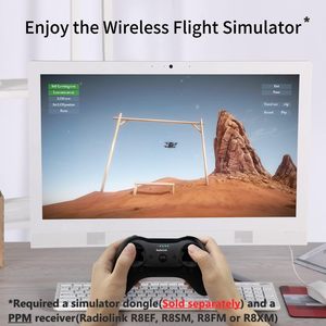 Radiolink T8S 2.4GHz Transmisor RC de 8 Canales, Control Remoto Portátil de Bolsillo R8EF RX para Dron/Auto/Barco/Avión - Product Image 6