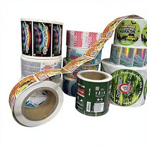 Étiquettes adhésives imperméables en PVC laminé de qualité <span class=keywords><strong>alimentaire</strong></span> avec logo de marque personnalisé <span class=keywords><strong>pour</strong></span> l'emballage de bouteilles de produits alimentaires, de boissons et de cosmétiques - Product Image 4