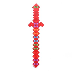 Sabre laser personnalisable avec effets sonores et lumineux, couleurs peintes, couteau laser, épée phosphorescente, jouet pour fête d'enfants - Product Image 6