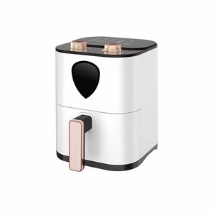 Friteuse à air 5L grande capacité multifonctionnelle électrique domestique entièrement automatique à commande numérique en acier inoxydable antiadhésive PTFE - Product Image 2