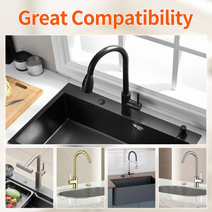 Kit Pengontrol Tekanan Saklar Udara Pengolah Sampah Matte Black dengan Steker <span class=keywords><strong>3</strong></span> Cabang US untuk Udara - Product Image 6