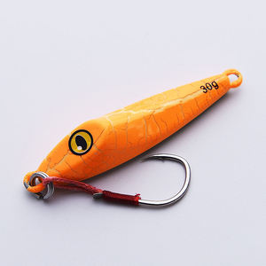 Liquidation vente ECOODA Throb Aji jigging leurre 3g/5g/12g/18g/25g/30g têtes <span class=keywords><strong>de</strong></span> gabarit plomb <span class=keywords><strong>de</strong></span> pêche 8 couleurs gabarit leurre <span class=keywords><strong>de</strong></span> pêche métal - Product Image 1