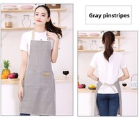 Delantal de Cocina Unisex Personalizado con Logotipo, Reutilizable, de Poliéster y Algodón, para Adultos, para Publicidad, Restaurante, Jardinería, Limpieza, Pintura