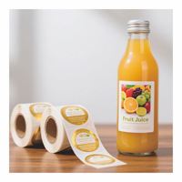 2024 nouveau style flacon toux sirop bouteille étiquette autocollants