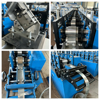 Machine automatique de profilage de canaux en C, machine de fabrication de profilés en acier léger, de montants métalliques et de poutrelles en C, ligne de production