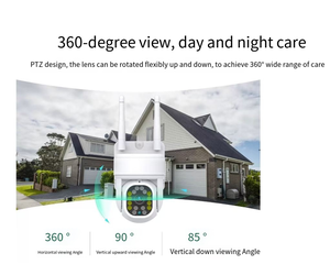 Nuevo kit CCTV inalámbrico con monitoreo de <span class=keywords><strong>pantalla</strong></span> al aire libre impermeable PTZ WIFI cámara de seguridad - Product Image 2