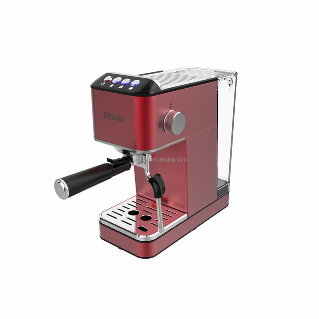 Portable 1 Group Espresso Machines Cheap Turkish Coffee Maker Programmable Electric Stainless Steel for Hotels Households RVs