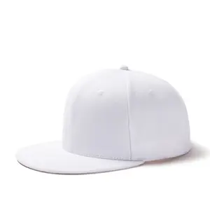Caps Hats Wholesale 6 Panel Snapback Custom Logo Blank Hip Hop Hat Plain Flat Brim Snapback Baseball Cap Ball Caps
