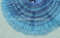 Tutu de danse classique professionnel pour adultes, variation Blue Raymonda, scène Corsair, personnalisé, solo d'oiseau, pancake, pour filles, bleu, ballet
