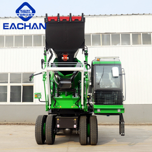 EACHAN Bestseller 4-Rad-Antrieb Betonmischer-LKW 3,5m3 Selbstladender Mischer-Pumpenwagen Bau-Beton-Zementmischer - Product Image 3