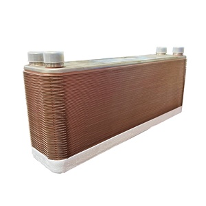 Bomba marina del condensador del evaporador del cambiador de calor de la placa soldada BL95 hecha del cobre - Product Image 1