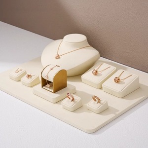 แท่นโชว์เครื่องประดับระดับไฮเอนด์แบบกำหนดเอง สำหรับจี้ สร้อยข้อมือ แหวน เคาน์เตอร์ ถ่ายทอดสด อุปกรณ์ประกอบฉากโชว์เครื่องประดับ - Product Image 2