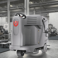 Nettoyeur de sols industriel électrique CleanHorse X5, nouvelle conception, en plastique, pour le nettoyage du béton en extérieur