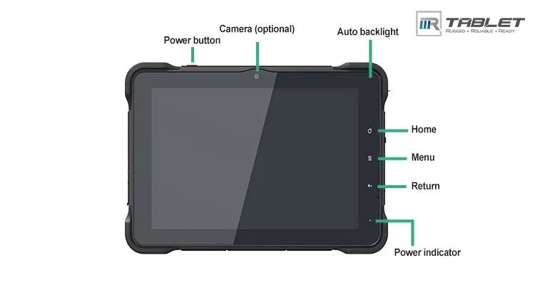 10 inch IP67 Waterproof Android octacore Tablet GPS Tracker for vehicle Waterproof GPS for Agriculture Tractor