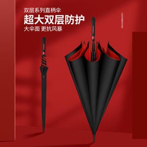 Parapluie de golf coupe-vent avec logo de votre entreprise, conçu pour une stabilité optimale, pour que votre marque se démarque par tous les temps. - Product Image 1