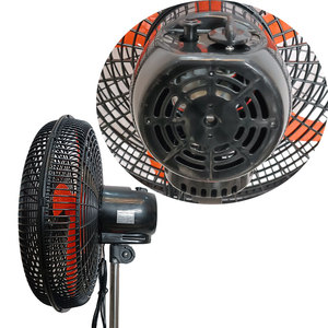 18 inch đứng <span class=keywords><strong>fan</strong></span> 3 tốc độ mạnh mẽ chất lượng cao động cơ đen nhựa grills <span class=keywords><strong>5</strong></span> lưỡi dao động đứng Quạt điện - Product Image 4