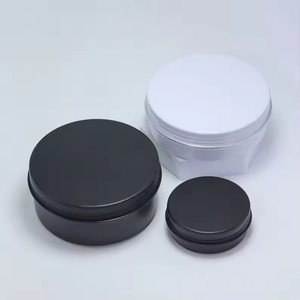 Envase Cosmético Redondo de Aluminio de 5ml-200ml al por Mayor con Tapa de Rosca, Acabado Mate, Lata Metálica Vacía para Crema, Bálsamo Labial, Manteca Corporal - Product Image 2