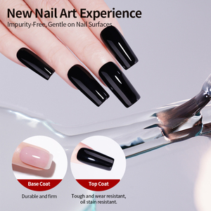 RS Nail Yüksek Kaliteli Süper Parlak Üst Katman Silinmeyen Jel Oje Baz ve Üst Katman Yedek Toplu OEM Baz Üst Jel Oje - Product Image 5