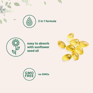 Vitamina D3 y K2 Softgels-Promueve la absorción, la digestión y mantiene el suplemento de salud - Product Image 5