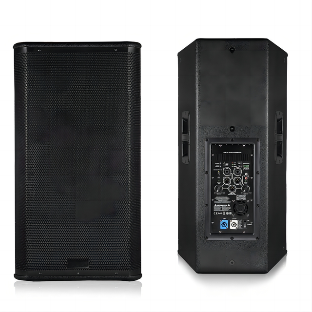 Demao KW15S 15 Inch 1000watts Wooden case Active Loudspeaker for Outdoor Indoor Recording Studio Monitoring