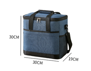 Sac isotherme extensible à double compartiment, étanche, pour hommes et femmes, capacité 6L, pour le travail, les pique-niques et les voyages - Product Image 3