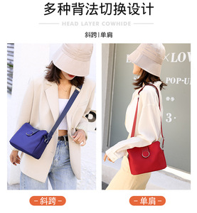 New Fashionable <b>Small</b> Square Women's Shoulder Bag Trendy Shopping Crossbody Bag Lightweight and Waterproof Nylon Cloth - Product Image 2