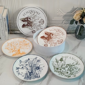Nouveau produit : Assiette à dîner en porcelaine fine européenne et service de table en porcelaine - Product Image 1
