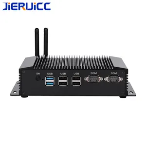 Cheap Industrial Pc RS232 RS422 RS485 COM Port 2LAN 2COM Embedded With SIM Card Slot Support 3G 4G Cheap Industrial Computer