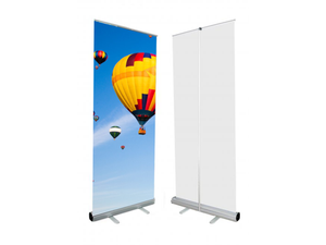 Pancarta Enrollable Retráctil de Aluminio Personalizada para Publicidad, Portátil, de Bajo Precio y Venta al Por Mayor, 180x80cm, Fondo para Exhibiciones - Product Image 4