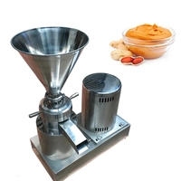 Moulin colloïdal commercial de machine de mise en pâte d'acier inoxydable pour l'arachide/sésame/sauce chili/pâte d'os/broyeur de tomate/fraise