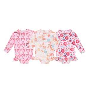 חם מכירה חמודים פעוטה בגדי ים בגד ים שלם ארוך בנות קצר ילדים ילדים חוף נופש נסיעות קיץ - Product Image 4