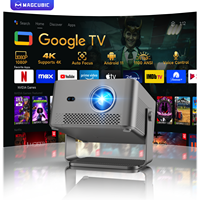Untuk Proyektor Portabel 800ANSI LED 8K Native 1080P Android 14 HIFI Stereo WiFi6 BT5.4 16G Auto Allwinner H726 HY450GT