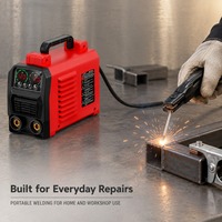 Soudeuse à arc portable Langyue 120A, mini, double affichage, inverseur IGBT, machine à souder manuelle