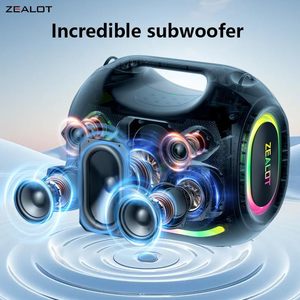 ZEALOT ZE21 250W pour Enceinte – Son Puissant, Basses Profondes, Étanche IPX6, Appairage Multi-Appareils, Longue Autonomie pour Fêtes et Activités Extérieures - Product Image 5