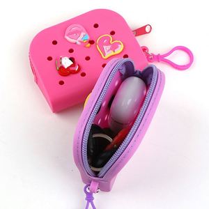 Nouveau sac de plage souple et imperméable en PVC de couleur unie pour femme, best-seller, avec étui pour cartes bancaires, couleur personnalisable - Product Image 4