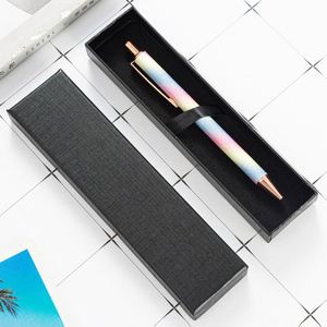 Custom Durable Paper Silk Screen Printed Gift Pen <b>Box</b> with Lid Premium Packaging for Pens Bulk Promotional Gifts - Product Image 4