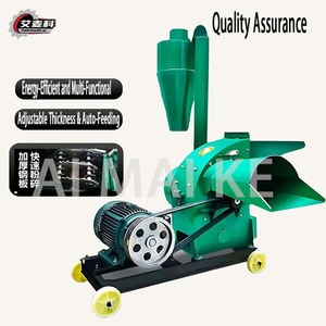 Năng suất cao loại mới búa nghiền thức ăn máy nghiền ngũ cốc rơm Máy xay động cơ diesel động cơ cho chế biến thức ăn - Product Image 5