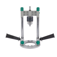 Fixation du Guide de perçage multi-angle pour support de perceuse à bois de 1/4 pouces 3/8 pouces