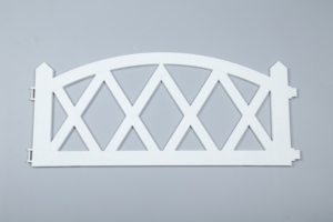 Lightweight Outdoor Path Fence Panels Garden Plastic White Picket for Home Decoration - Product Image 5
